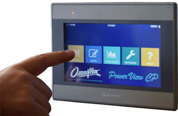 PowerView CP touch screen